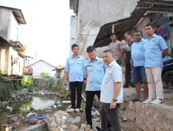 AJP-ASLI Sampaikan Perbaikan Tanggul di Lorong Lasolo Masuk Program Prioritas Ketika Terpilih Wali Kota Kendari