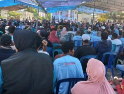 Kampanye di Kecamatan Batu Atas, Paslon ASR-Hugua Janji Perbaiki Dermaga dan Tingkatkan Ekonomi Warga