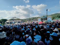 Ribuan Warga Kota Kendari Hadiri Pesta Rakyat Berkah ASR-Hugua