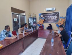 Kepala KUPP Lapuko Bertemu Ketua PWI Sultra, Sampaikan Permohonan Maaf