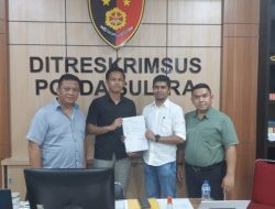 Kuasa Hukum ASR-Hugua Laporkan Akun Medsos Penyebar Ujaran Kebencian di Polda Sultra