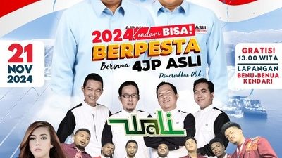21 November, Kampanye Akbar AJP-ASLI akan Dimeriahkan Wali Band Hingga Shine Of Black