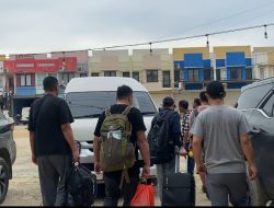 Sembilan WNA Asal Tiongkok Diamankan di Kendari Diserahkan ke Ditjen Imigrasi