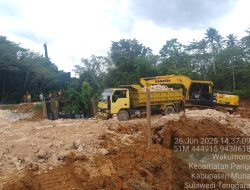 Pembangunan Bendung Laiba di Kabupaten Muna Mencapai 10 Persen