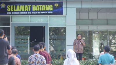 Wakil Gubernur Sultra Sidak Kantor Bapenda, Tegaskan Pentingnya Disiplin