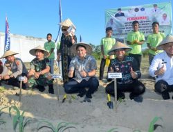 Wakil Ketua DPRD Kota Kendari Menghadiri Penanaman Jagung Di LPKA Dukung Pembinaan Anak Melalui Sektor Pertanian