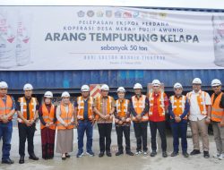 Wagub Hugua Launching Ekspor Perdana 50 Ton Arang Tempurung Kopdes Merah Putih Awunio