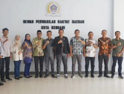 Sekretariat DPRD Kendari Terima Kunker Pansus LKPJ Kolaka Timur