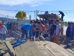 Aksi Nyata Sekretariat DPRD Kota Kendari, RTH Papalimba Dibersihkan Sambut Tamu Dunia