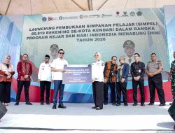 Lewat Program KEJAR, Bank Sultra Fasilitasi 50.537 Rekening Pelajar di Kota Kendari