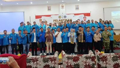 Ketua dan Wakil Ketua DPRD Kendari Hadiri Pelantikan DPD KNPI 2025-2028